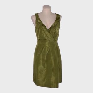J Crew Blakely Faux Wrap Silk Dress Bridesmaid